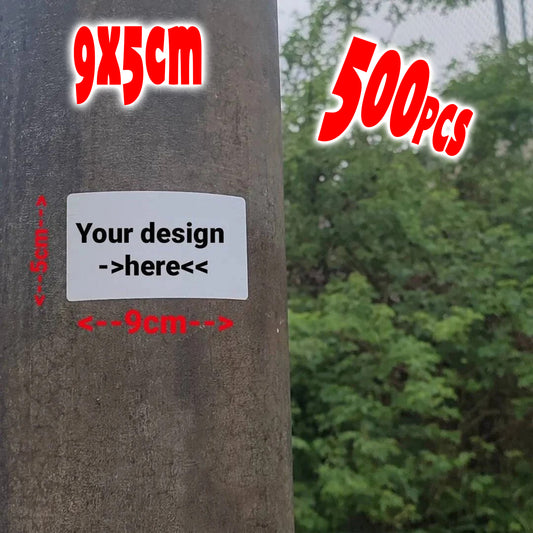 Vinyl - 500pcs  * Hard 2 peel