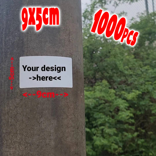 Vinyl - 1000pcs  * Hard 2 peel