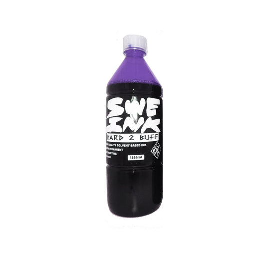Sweink hard 2 buff 1000ml graffiti ink refill * Purple