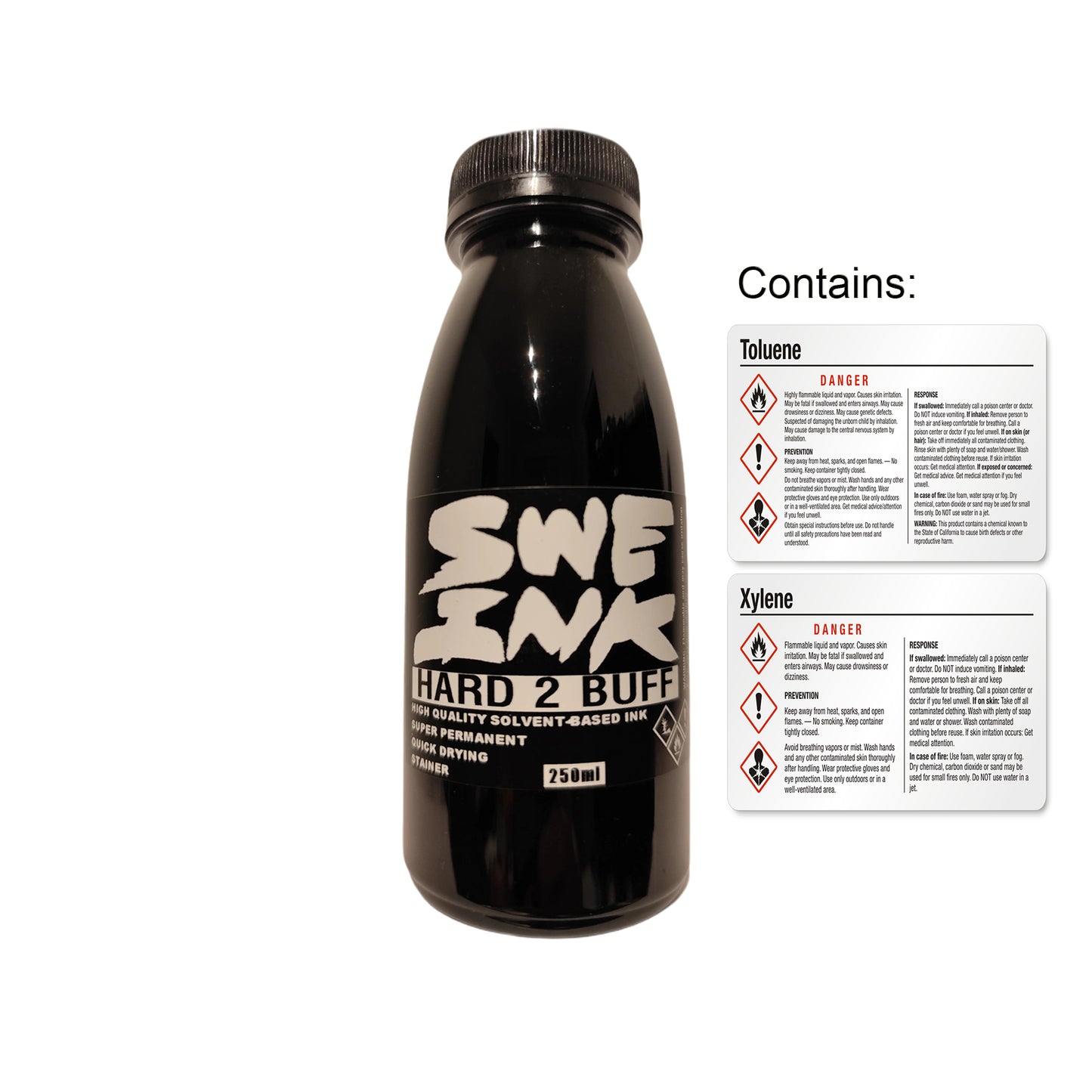 250ml Swedish ink Refill.